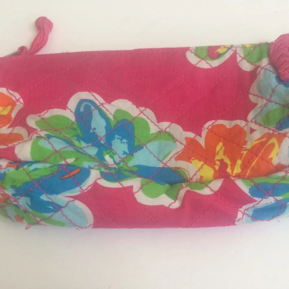 Ladies quilted make up pouch